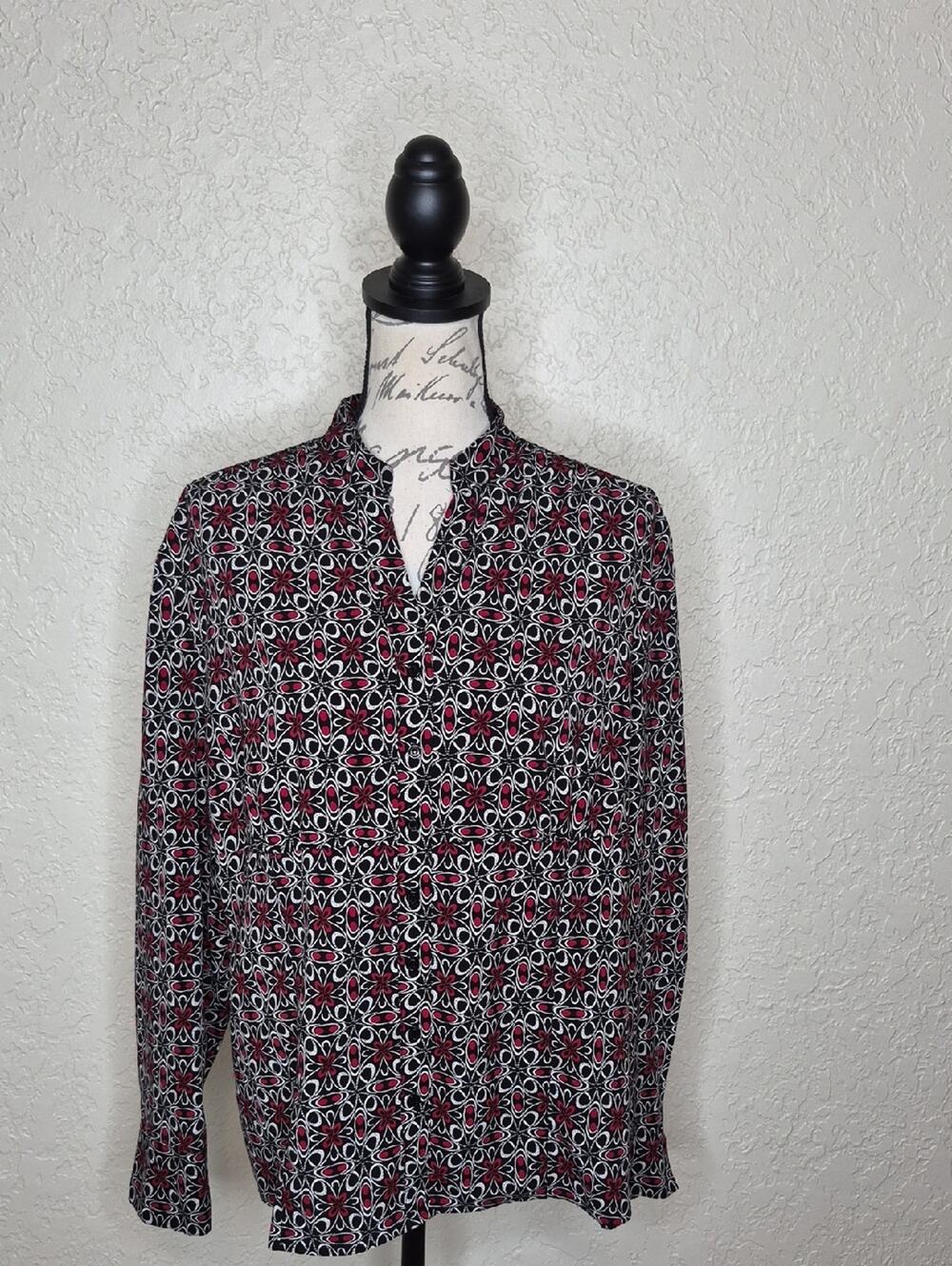 East 5th Multicolored‎ Button Front Shirt Size XL